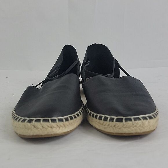 Eileen Fisher Lee Espadrille Black Flat Women's Shoes. - Picture 8 of 13